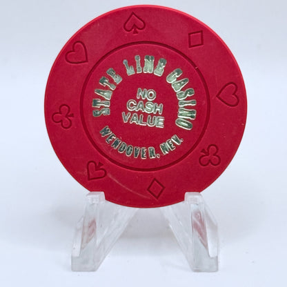 State Line Casino Wendover Nevada 1990s NCV Casino Chip V9836