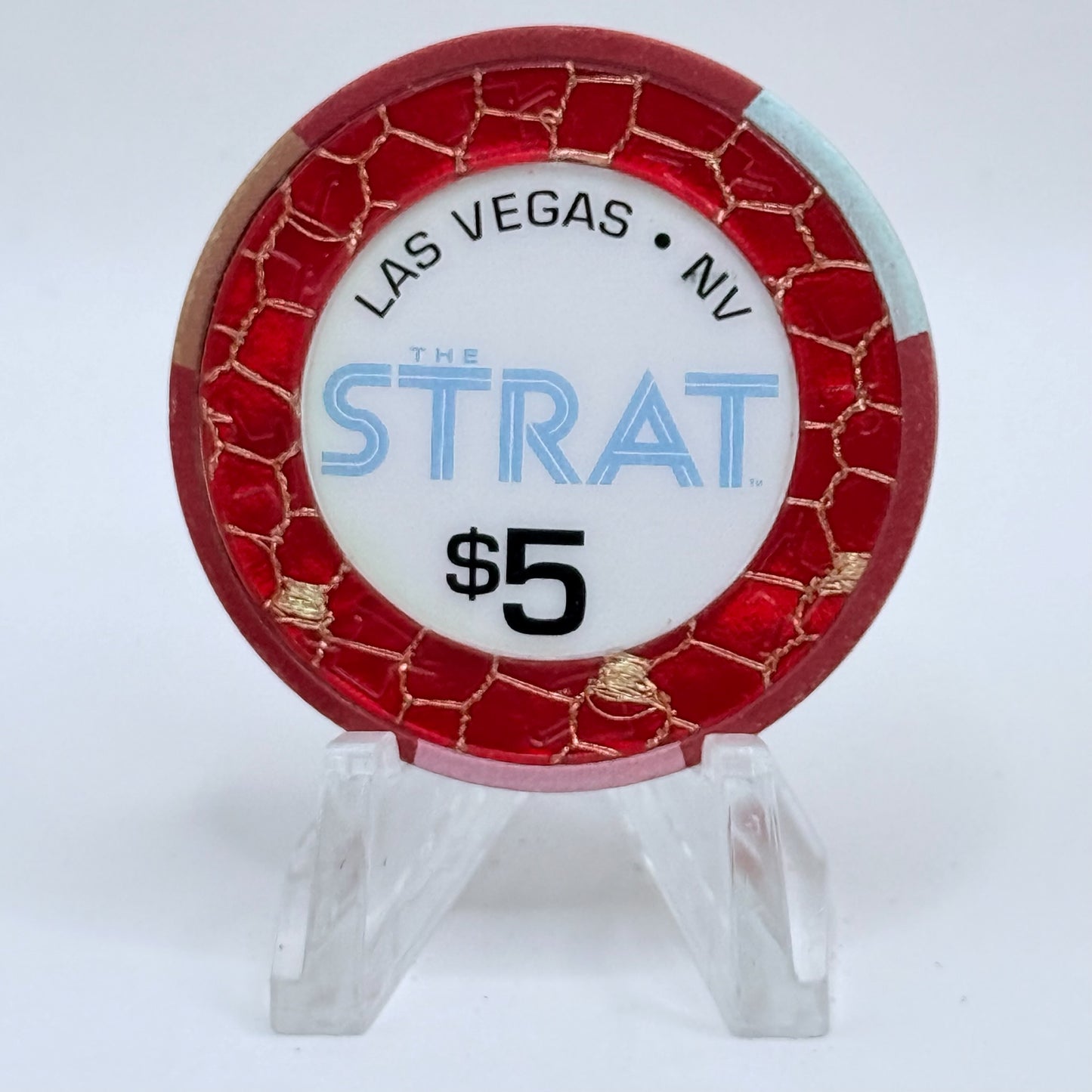 The STRAT Las Vegas Nevada 2019 $5 Casino Chip D2873