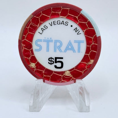 The STRAT Las Vegas Nevada 2019 $5 Casino Chip D2873