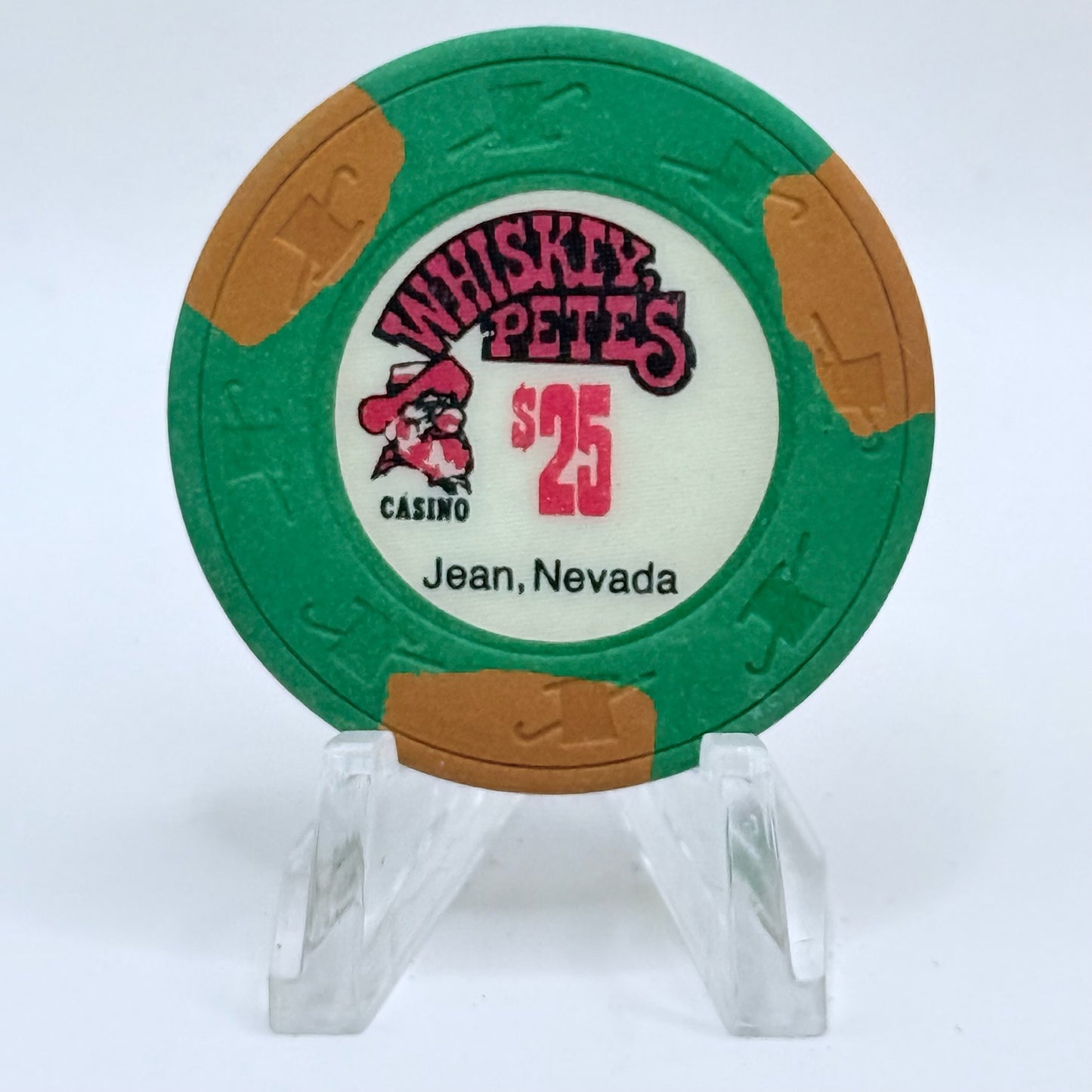 Whiskey Pete's Primm Nevada 1980s $25 Casino Chip N1217