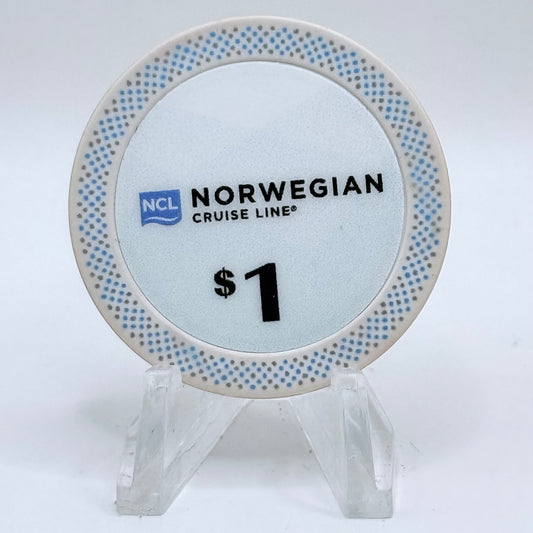 Norwegian Cruise Line (NCL) (Generic) 2018 $1 Casino Chip