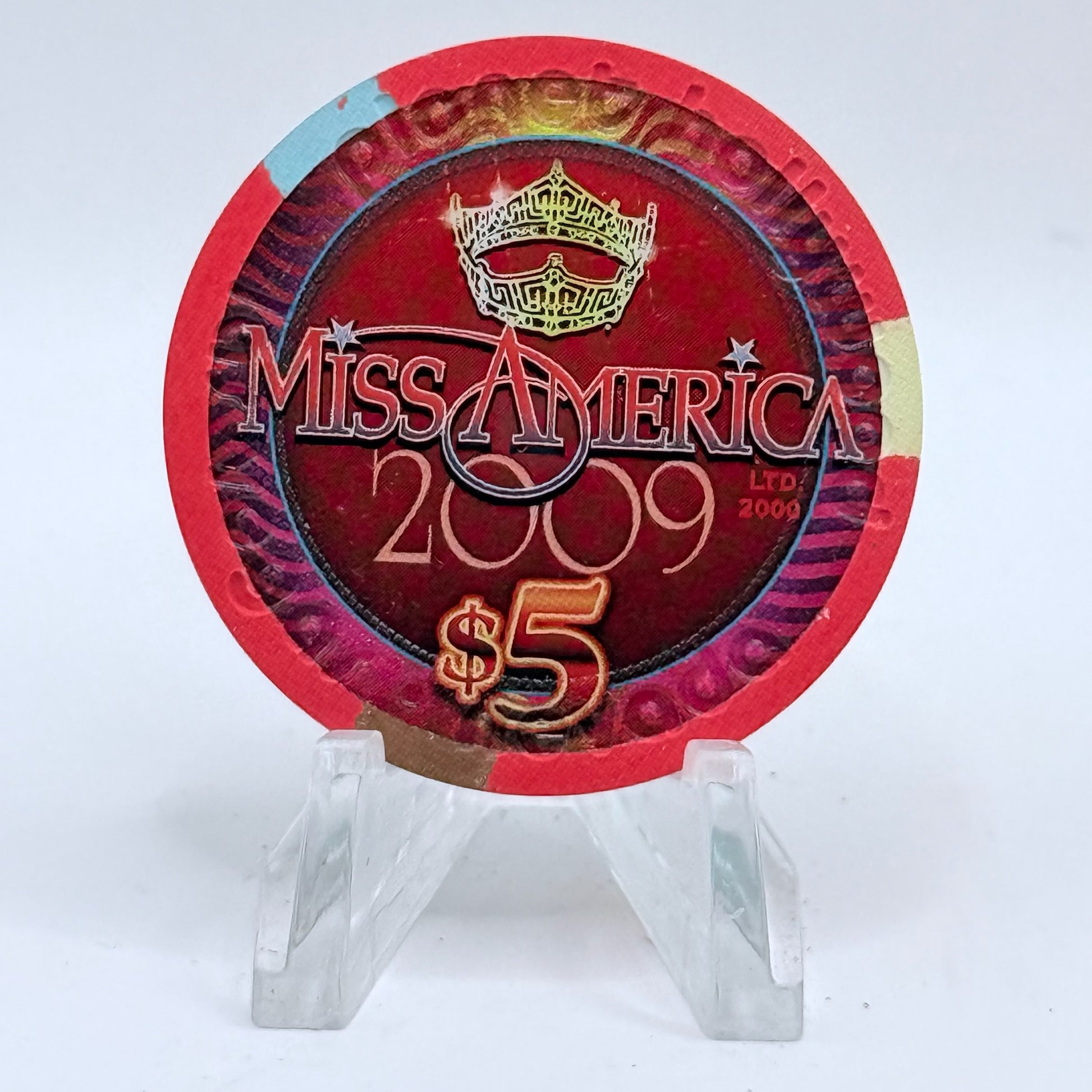Planet Hollywood Las Vegas Nevada 2009 LE $5 Casino Chip E8224
