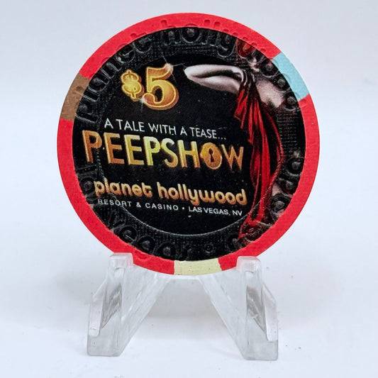 Planet Hollywood Las Vegas Nevada 2009 LE $5 Casino Chip E8778