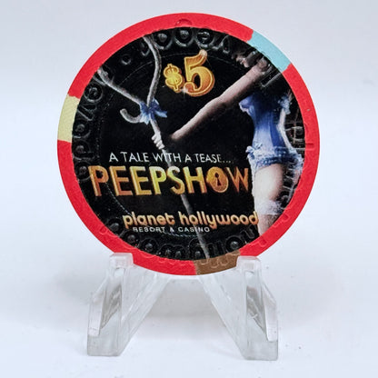 Planet Hollywood Las Vegas Nevada 2009 LE $5 Casino Chip E8778