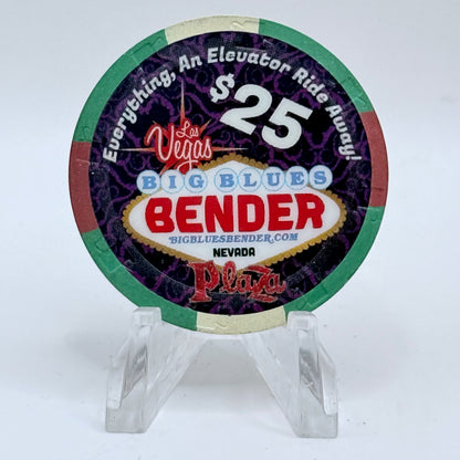 Plaza Hotel and Casino Las Vegas Nevada 2016 LE $25 Casino Chip D2472