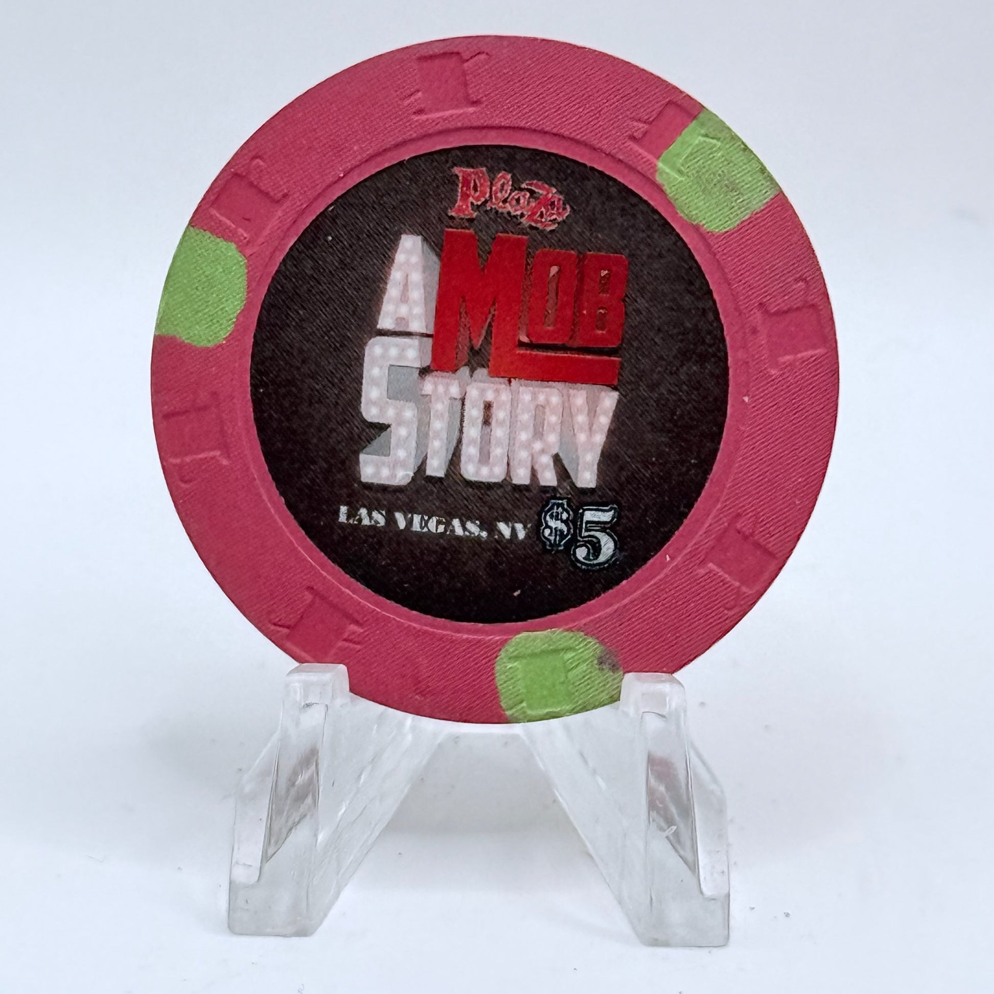Plaza Hotel and Casino Las Vegas Nevada 2018 LE $5 Casino Chip D2782