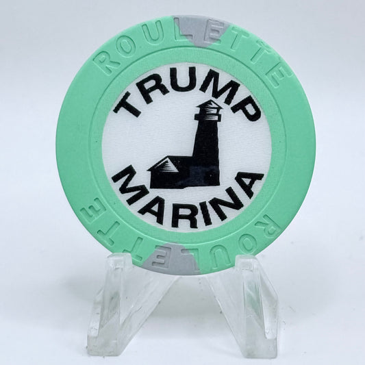 Trump Marina Huron Avenue Brigantine Blvd Series 13 Roulette Casino Chip
