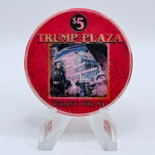 Trump Plaza Atlantic City New Jersey 'Crystal Palace London, England' LE $5 Casino Chip