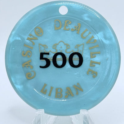 Casino Deauville Lebanon 'Drilled' $500 Jeton