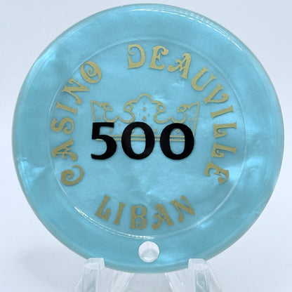 Casino Deauville Lebanon 'Drilled' $500 Jeton