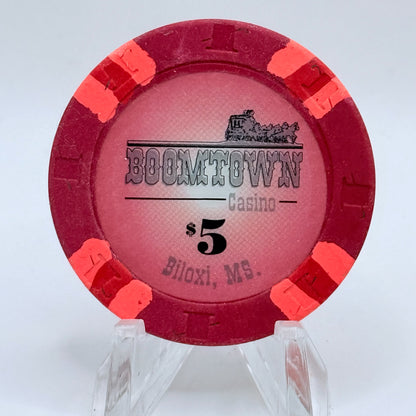 Boomtown Biloxi Mississippi $5 Casino Chip