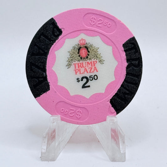 Trump Plaza Atlantic City New Jersey $2.50 Casino Chip