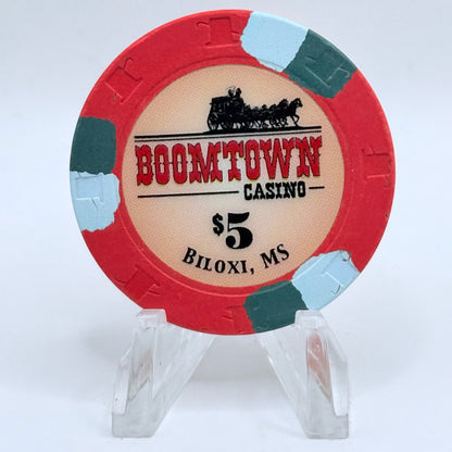 Boomtown Biloxi Mississippi $5 Casino Chip