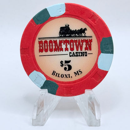Boomtown Biloxi Mississippi $5 Casino Chip
