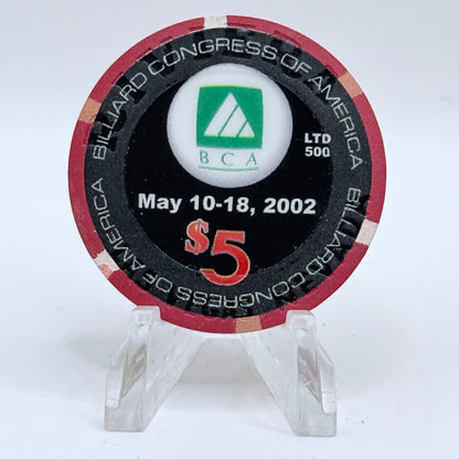 Riviera Las Vegas Nevada 2002 LE $5 Casino Chip E2377