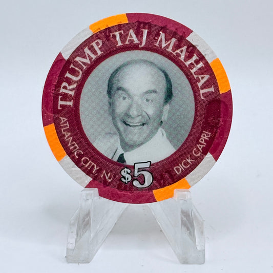 Trump Taj Mahal Atlantic City New Jersey 'Friars Club' LE $5 Casino Chip