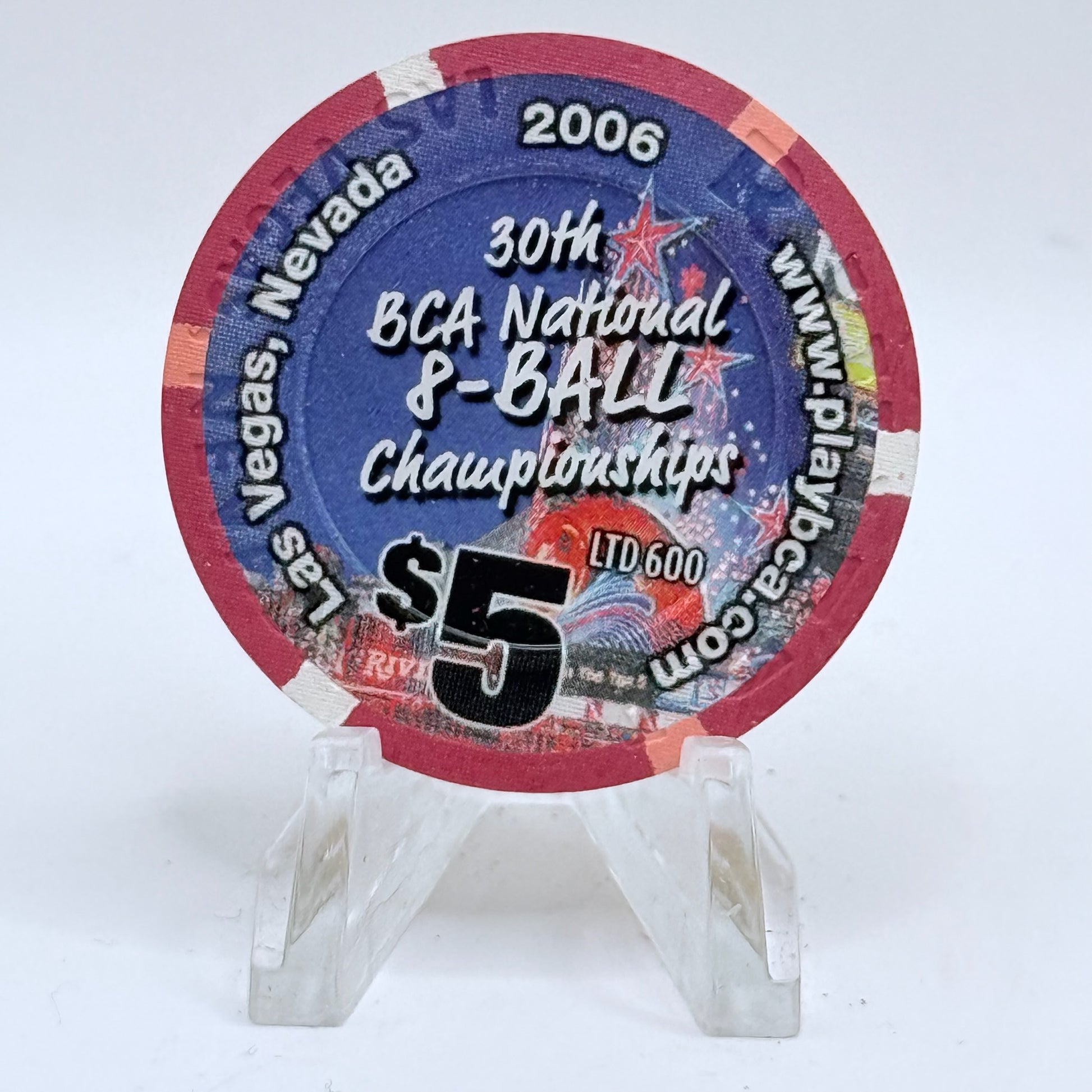 Riviera Las Vegas Nevada 2006 LE $5 Casino Chip E5489