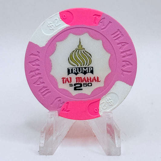 Trump Taj Mahal Atlantic City New Jersey Series 1 $2.50 Casino Chip