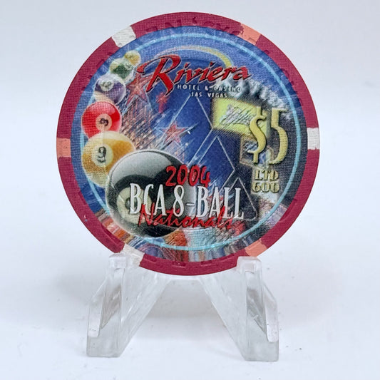 Riviera Las Vegas Nevada 2004 LE $5 Casino Chip E8319