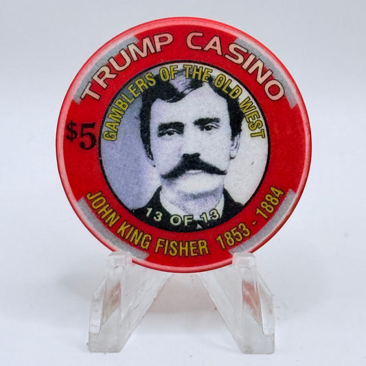 Trump Casino Gary Indiana 'John King Fisher' Series 10 LE $5 Casino Chip