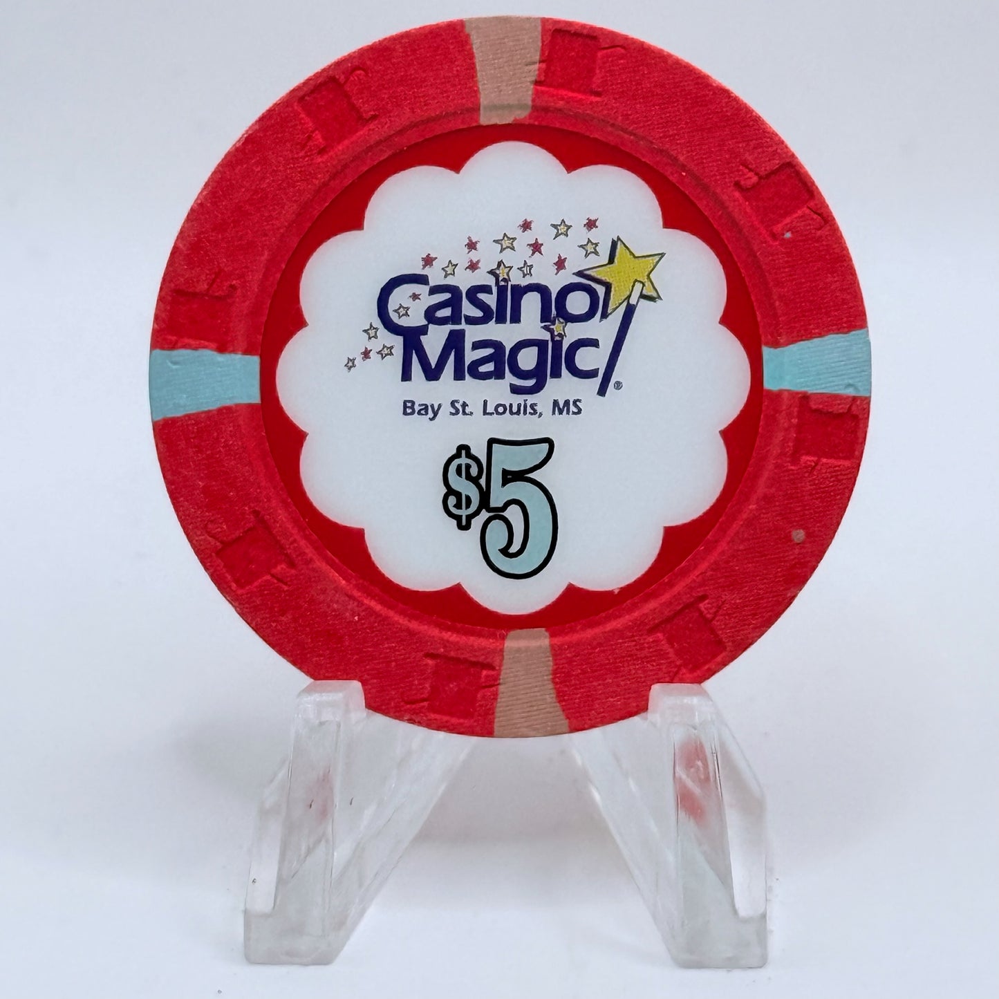 Casino Magic 1999 $5 Casino Chip