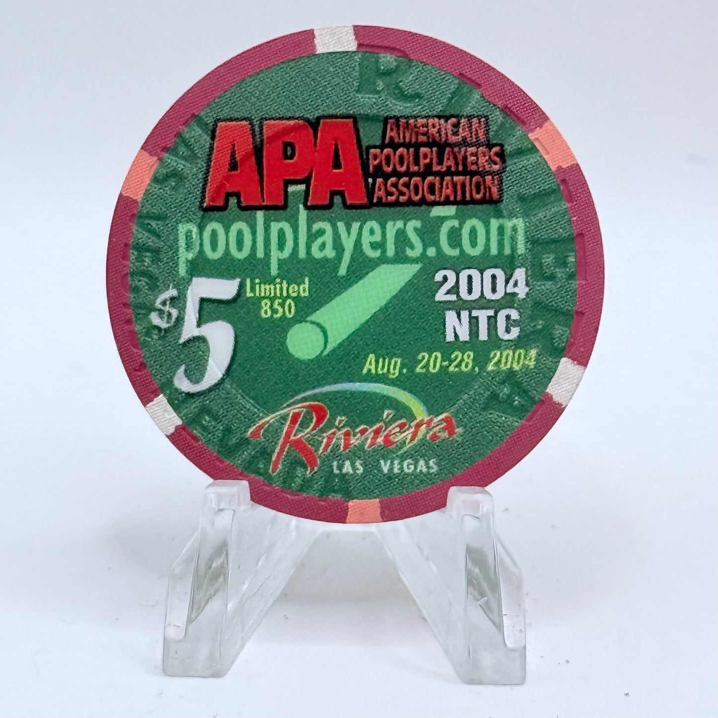 Riviera Las Vegas Nevada 2004 LE $5 Casino Chip E3709