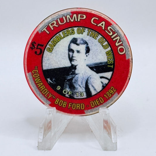 Trump Casino Gary Indiana 'Bob Ford' Series 10 LE $5 Casino Chip