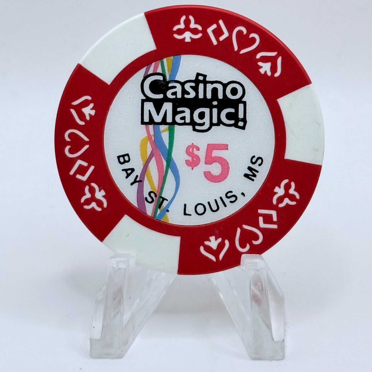 Casino Magic 1992 $5 Casino Chip