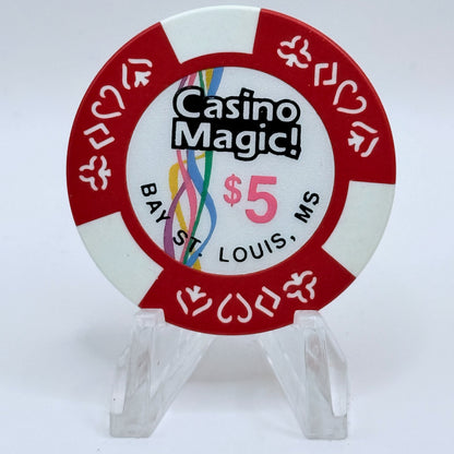 Casino Magic 1992 $5 Casino Chip
