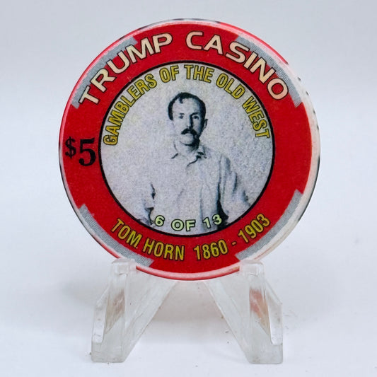 Trump Casino Gary Indiana 'Tom Horn' Series 10 LE $5 Casino Chip