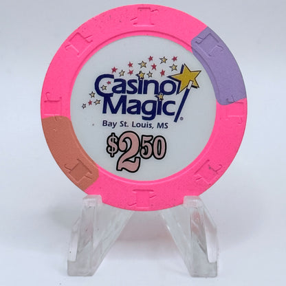 Casino Magic 1999 $2.50 Casino Chip