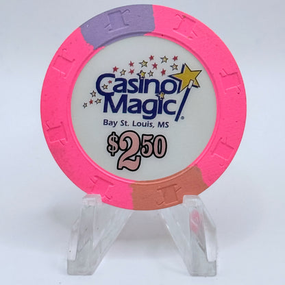 Casino Magic 1999 $2.50 Casino Chip