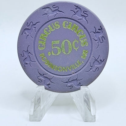 Circus Circus Robinsonville Mississippi 1994 $0.50 Casino Chip