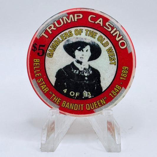 Trump Casino Gary Indiana 'Belle Star' Series 10 LE $5 Casino Chip