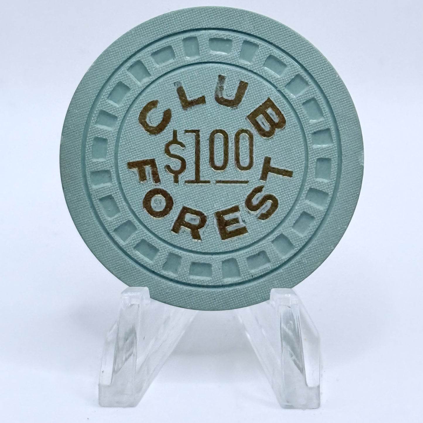 Club Forest (Original) New Orleans Louisiana $1 Casino Chip