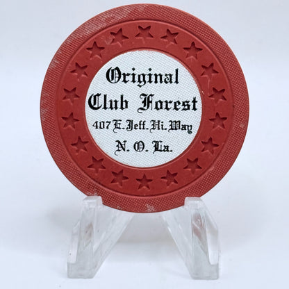 Club Forest (Original) New Orleans Louisiana Casino Chip