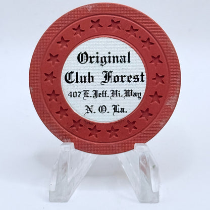 Club Forest (Original) New Orleans Louisiana Casino Chip