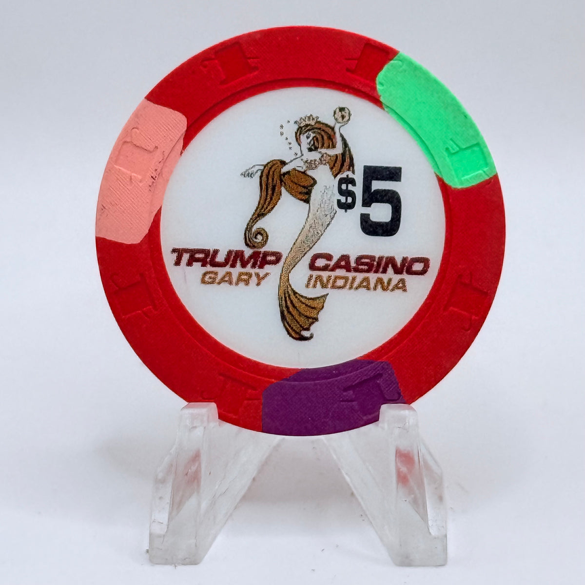 Trump Casino Gary Indiana $5 Casino Chip