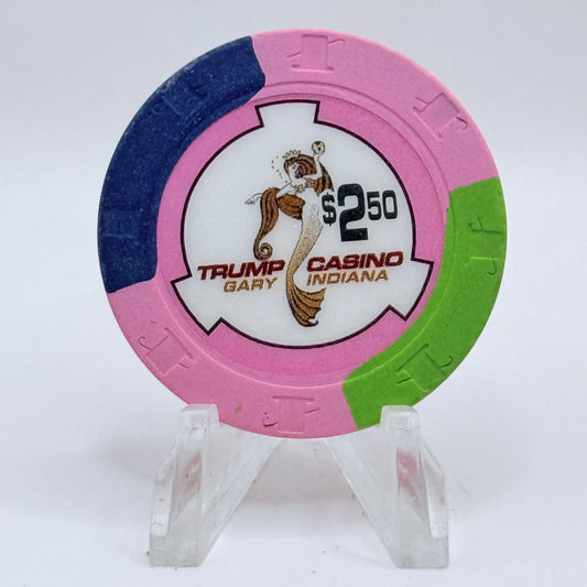 Trump Casino Gary Indiana $2.50 Casino Chip