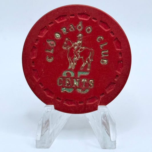 Eldorado Club Gardena California $0.25 Casino Chip