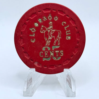 Eldorado Club Gardena California $0.25 Casino Chip