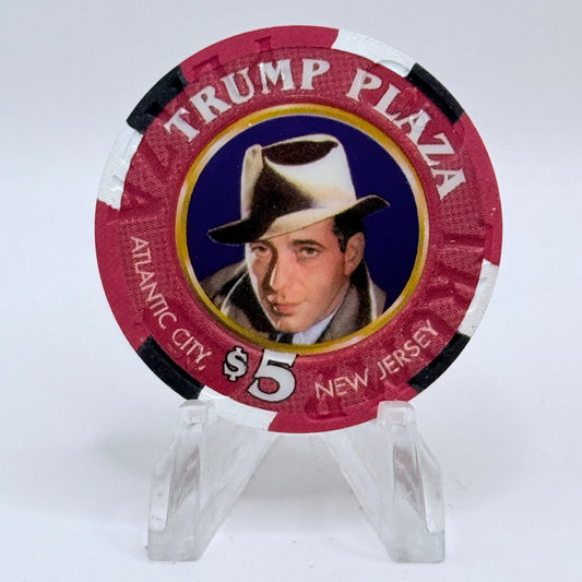 Trump Plaza Atlantic City New Jersey 2003 'Diamond Cinema' LE $5 Casino Chip