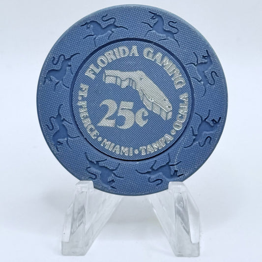 Florida Gaming Corporation $0.25 Casino Chip