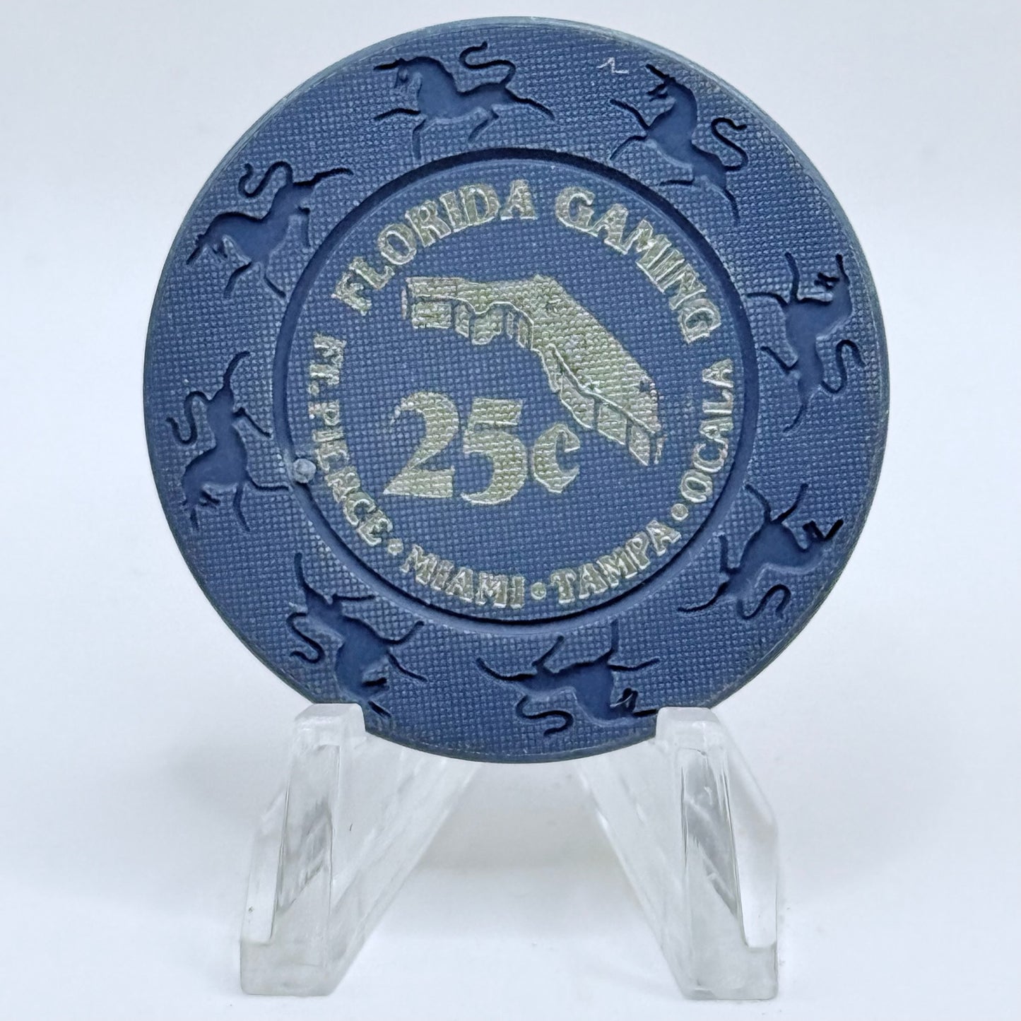 Florida Gaming Corporation $0.25 Casino Chip