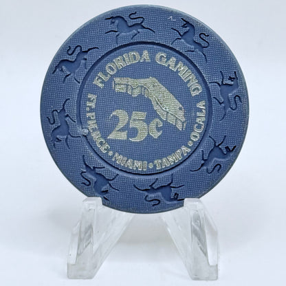 Florida Gaming Corporation $0.25 Casino Chip