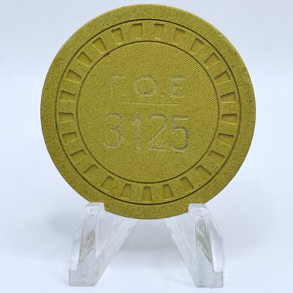 FOE 3125 Baytown Texas LE $0.25 Casino Chip