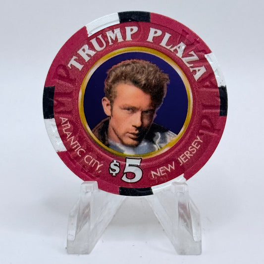 Trump Plaza Atlantic City New Jersey 2003 'Diamond Cinema' LE $5 Casino Chip