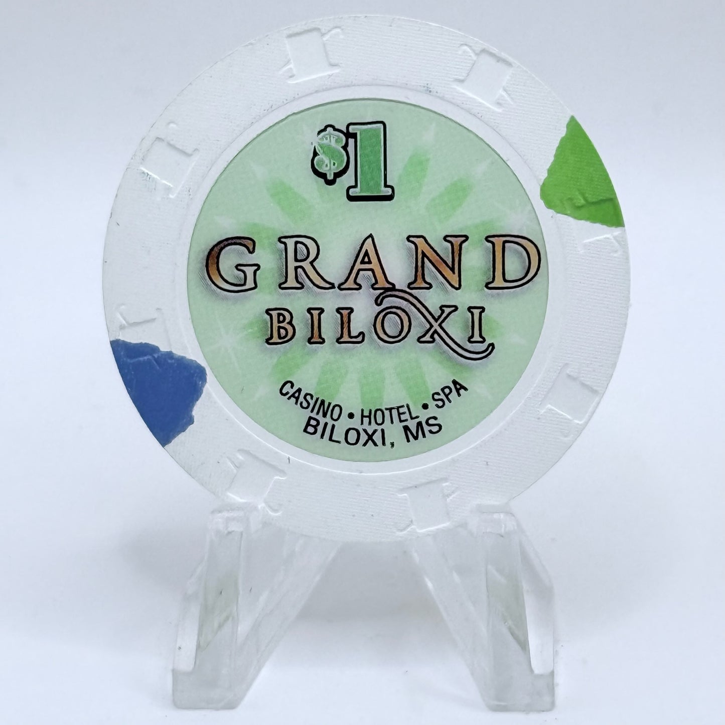 Grand Biloxi Biloxi Mississippi $1 Casino Chip