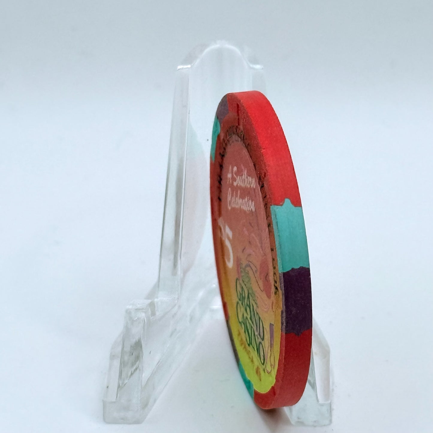 Grand Casino Tunica Mississippi 1996 'Grand Opening' LE $5 Casino Chip