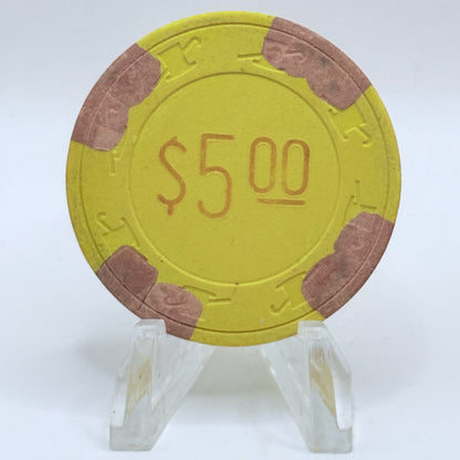 Golden Valley Country Club Hilman California 1981 $5 Casino Chip